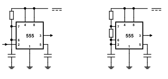 Shémas Electroniques: Un buzzer d'appel et d'alarme à base de circuit  intégré NE555